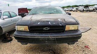 1996 Impala SS Clone 9c1 Plus 2 More Bubble Chevy Caprice Junkyard Finds