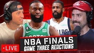 LIVE NBA Finals Game 3 Reactions + Remembering Jerry West