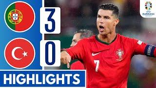 Portugal vs Turkey 3-0 - All Goals & Highlights - Euro 2024