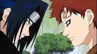 Sasuke vs. Gaara Full Fight (Chunin Exams) - Sasuke First Time Use Chidori - English Subbed