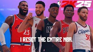 NBA 2K25 League Reset Mode | Magic vs. Clippers | Ultra Modded PC Version