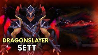 Dragonslayer Sett League of Legends Custom Skin Showcase