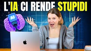 INTELLIGENZA ARTIFICIALE e CERVELLO: l’IA ci rende stupidi?