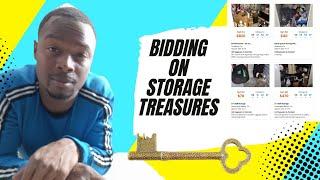 Reacting to Storagetreasures.com Auctions and Bidding On Storage Units to Make Money Reselling