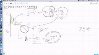 [일반물리학] 연직상방운동과 자유낙하운동