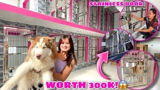 Our Mansion Is Almost Done! | STAINLESS DOOR! | Husky Pack TV