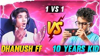  Dhanush FF Gamer VS  10 Years Old Boy  One Tap in Telugu| Dhanush FF Gamer |