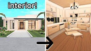 Decorating My Tropical Bloxburg *NO GAME PASS* Modern House Build! Interior Part 2