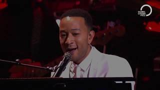 John Legend performs All of Me | Global Citizen Prize 2019