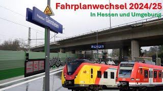 Br111 Fan [Doku]: Fahrplanwechsel 2024/25 in Hessen und Umgebung