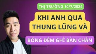 Chứng khoán hôm nay | Nhận định thị trường : Khi anh qua thung lũng, bóng đêm ghì bàn chân