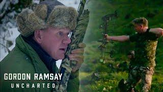 Gordon Ramsay's Intense Journey into the Art of Bow Hunting | Gordon Ramsay: Uncharted