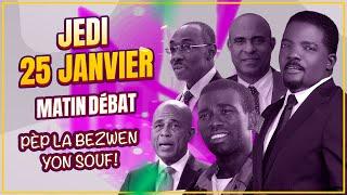 EMISSION MATIN DEBAT ( 25 JANVIER 2024 ) Radio Télé Éclair