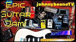 Epic Guitar Jam! Exploring Killer Tones with Effects Pedals! #johnnybeaneTV #MXR LIVE! 11/18/24