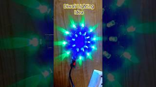 Diwali Light Decoration // How to make R G B Light #shorts #diy