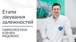 Етапи лікування алкогольної і наркотичної залежності в клініці МЕДЛЮКС