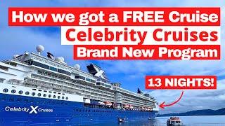 How we got a FREE CRUISE on Celebrity Cruises (New 2024 Program Revealed)