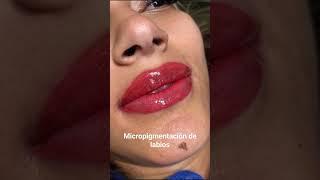 micropigmentación de labios en Barcelona .‍️visitame en instagram  karine_diaspmu #pmu #pmulips