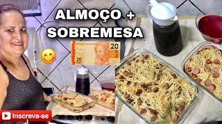 DESAFIO - ALMOÇO COMPLETO + SOBREMESA COM 20 REAIS / LAR DA TANIA