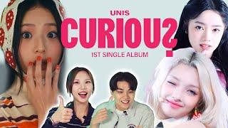 Just a cute group, UNIS NOPE | UNIS - Curious M/V Reaction