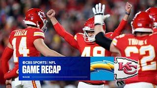 Matthew Wright's FG helps Chiefs EDGE Chargers on SNF, earn 9th straight AFC West Title | Game Recap