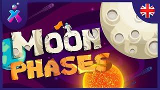 Moon Phases | Educational Videos for Kids | FlexFlix
