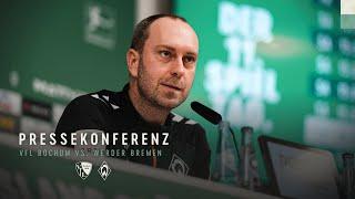 Pressekonferenz mit Ole Werner vor Bochum | VfL Bochum - SV Werder Bremen