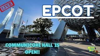  LIVE: Epcot Evening stream to experience Communicore Hall |  Disney World Live Stream