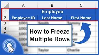 How to Freeze Multiple Rows in Excel (Quick and Easy)