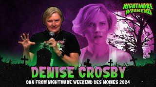 Denise Crosby Q&A | Nightmare Weekend Des Moines 2024