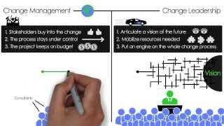 Change Management versus Change Leadership: What's the Difference?