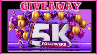 5 DAYS OF GIVEAWAYS *DAY-5* | 5K CELEBRATION |Dollhouse Miniatures