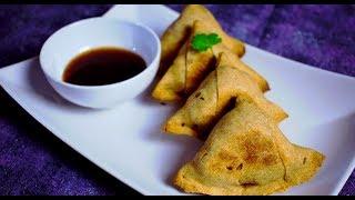 Easy Baked Samosa with Potatoes and peas filling