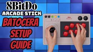 8BitDo Arcade Stick Batocera Setup Guide | How To Pair Setup & Map Your Arcade Stick Controller