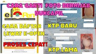 Ingin Ganti Foto KTP Pakai Hijab? Foto Ulang E-KTP Yang Buram - Cara Pakai E-Open Bekasi Terbaru!