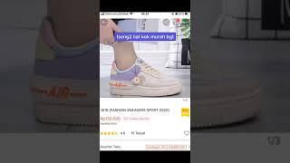 Ternyata pas dibeli sepatunya   | Racun Shopee Tiktok Haul480p