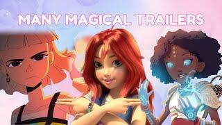 Winx Club Reboot, Jentry Chau, Iyanu, Miraculous Spin-offs, Mermaid Melody Makeup, Indie Magical