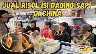 JUAL RISOL ISI DAGING SAPI YANG GURIH DI CHINA, LARIS MANIS SAMPAI ADA YANG TIDAK KEBAGIAN! 