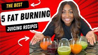 5 BEST FAT BURNING JUICING RECIPES!!  A MUST TRY!