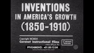 Inventions In America's Growth (1850-1910) - Phonograph, Telephone, Electric Lamp 24860 HD