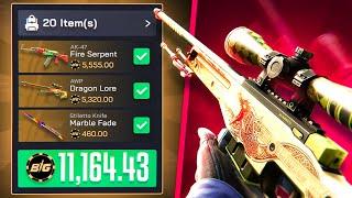 THIS ALL-IN BATTLE PAID $12,000 ON CSGOBIG! (INSANE PULLS)