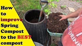 Spring Compost how to increase fertility