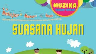 SUASANA HUJAN | Lagu Kanak-Kanak | Moving Picture