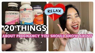 20 THINGS ABOUT PREGNANCY THAT YOU SHOULD KNOW ABOUT ️| MISSY K | PREGNANCY SERIES