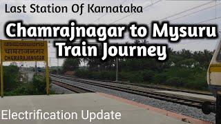 Chamarajnagar To Mysuru Train Journey | Onboarding Chamarajnagar Tirupati Express #chamarajnagara