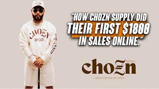 How Chozn Supply Did Over $1,800 in Sales on Shopify Launch