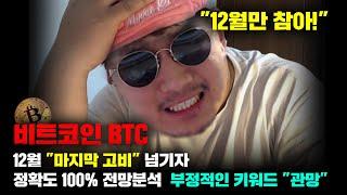 비트코인 BTC [긴급] 유동성에 대한 "부정적 키워드" 일단 관망해야되는 이유, 정확도 100% 전망분석..! 영상 필수시청 #코인시황