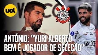 CORINTHIANS: YURI ALBERTO É SELEÇÃO! TREINADOR DO CORINTHIANS ENCHE A BOLA E DÁ MORAL PARA ATACANTE!