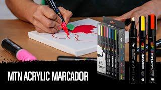 MTN ACRYLIC MARCADOR, WATER-BASED MARKERS BY MONTANA COLORS