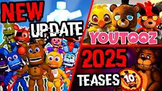 FNAF WORLD IS BACK?! 2025 Projects Teased, Youtooz Withered Plushies, & MORE! - FNaF News